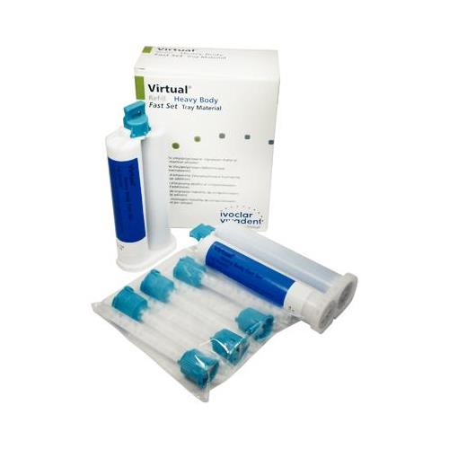 Ivoclar Vivadent 562836 Virtual VPS Impression Material Heavy Body Fast Set 50 mL 2/Pk Ivoclar Vivadent 562836 Virtual VPS Impression Material Heavy Body Fast Set 50 mL 2/Pk